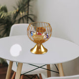 Maxbell Coffee Pod Holder Iron Kitchen Storage Basket Organizer Container  S Gold