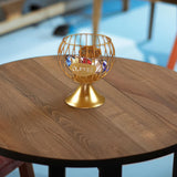 Maxbell Coffee Pod Holder Iron Kitchen Storage Basket Organizer Container  S Gold