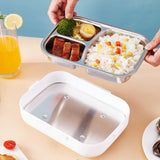 Maxbell Electric Lunch Box Bento Box 2 in 1 Phone Holder Leak-proof US Adpater