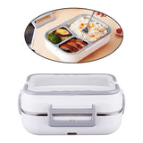 Maxbell Electric Lunch Box Bento Box 2 in 1 Phone Holder Leak-proof US Adpater