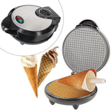 Maxbell Breakfast Machine Ice Cream Cone Maker Nonstick Coating Baking for Kitchen