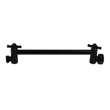 Maxbell 11" Adjustable Shower Arm Connection Spray Connection Elbow with Tooth Black