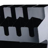 Maxbell Multi Compartments Coffee Cup Lid Organizer Storage Rack Paper Cup Dispenser