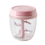 Maxbell Garlic Masher Manual Vegetable Chopper Multi-function Meat Grinder  Large