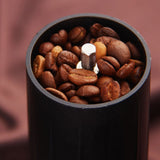 Maxbell Mini Manual Coffee Bean Hand Grinder Machine Stainless Steel Burr Black