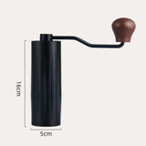 Maxbell Mini Manual Coffee Bean Hand Grinder Machine Stainless Steel Burr Black