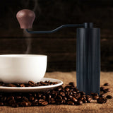 Maxbell Mini Manual Coffee Bean Hand Grinder Machine Stainless Steel Burr Black