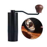 Maxbell Mini Manual Coffee Bean Hand Grinder Machine Stainless Steel Burr Black