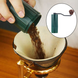 Maxbell Mini Manual Coffee Bean Hand Grinder Machine Stainless Steel Burr Green