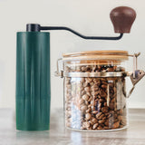 Maxbell Mini Manual Coffee Bean Hand Grinder Machine Stainless Steel Burr Green