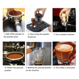 Maxbell 58mm Coffee Bottomless Portafilter Filter fits for Breville BES920 980 D