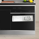 Maxbell Magnet Clean Dirty Sign Dishwasher Indicator for Kitchen Dishwasher Fridge Black White Silver