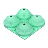 Maxbell 4-Hole Ice Ball Mold Whisky Soda Drinking Sphere Ice Mould Grass Green