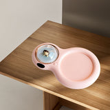 Maxbell Electric Mug Warmer Pad for Coffee Milk Adjustable Temperature Pink