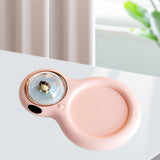 Maxbell Electric Mug Warmer Pad for Coffee Milk Adjustable Temperature Pink