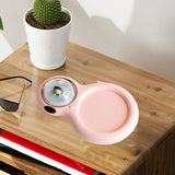 Maxbell Electric Mug Warmer Pad for Coffee Milk Adjustable Temperature Pink
