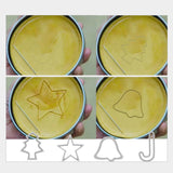 Maxbell Squid Game Cookie Cutters Biscuit Cutters Tool Set Sugar Cake Mold Pentagram