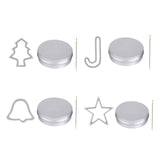 Maxbell Squid Game Cookie Cutters Biscuit Cutters Tool Set Sugar Cake Mold Pentagram
