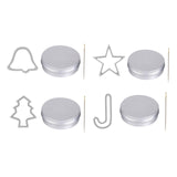 Maxbell Squid Game Cookie Cutters Biscuit Cutters Tool Set Sugar Cake Mold Pentagram