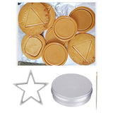 Maxbell Squid Game Cookie Cutters Biscuit Cutters Tool Set Sugar Cake Mold Pentagram