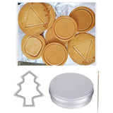 Maxbell Squid Game Cookie Cutters Biscuit Cutters Tool Set Sugar Cake Mold Christmas Tree