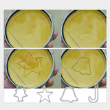 Maxbell Squid Game Cookie Cutters Biscuit Cutters Tool Set Sugar Cake Mold Bell