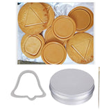 Maxbell Squid Game Cookie Cutters Biscuit Cutters Tool Set Sugar Cake Mold Bell