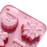 Maxbell Christmas Cake Baking Molds Chocolate Mould DIY Decoration Tools style 1