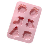 Maxbell Christmas Cake Baking Molds Chocolate Mould DIY Decoration Tools style 1