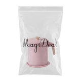 Maxbell Oil Filter Pot Handle Stainless Steel Strainer for Cooking 1.4L Pink