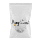 Maxbell Multifunctional Garlic Masher Garlic Puller Garlic Chopper for Nuts Chili White