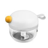 Maxbell Multifunctional Garlic Masher Garlic Puller Garlic Chopper for Nuts Chili White