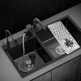 Maxbell Glass Rinser with Drip Tray Sink Accessories for Kitchen primary color