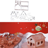 Maxbell 18 Pieces Christmas Cookie Cutters Stainless Steel Biscuit Cutters