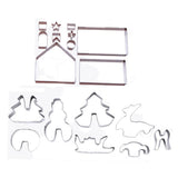 Maxbell 18 Pieces Christmas Cookie Cutters Stainless Steel Biscuit Cutters