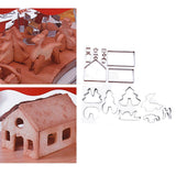 Maxbell 18 Pieces Christmas Cookie Cutters Stainless Steel Biscuit Cutters