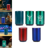 Maxbell Beer Bottle Opener Push Down Magnetic Lid Catcher Drinks for Fathers Bar Red