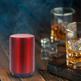 Maxbell Beer Bottle Opener Push Down Magnetic Lid Catcher Drinks for Fathers Bar Red