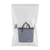 Maxbell Thermal Insulated Lunch Bag Handbag Pouch Food Storage Container Dark Blue