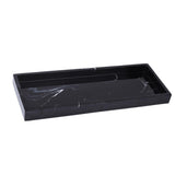 Maxbell Nordic Bathroom Tray Rectangle Resin for Home Hotel Dresser Countertop