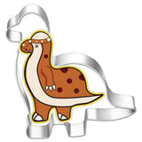 Maxbell Cookie Cutters Stainless Steel Biscuit Cutter Cookie Mold 10pcs Dinosaur