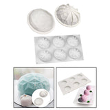 Maxbell Food Grade Silicone Cake Mould DIY for Dessert Shop Baking Tool Accessory 205x175x90mm