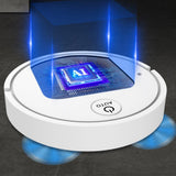 Maxbell Compact Robot Vacuum Carpet Cleaner 1800PA for Carpet Household Home Office white