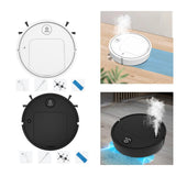 Maxbell Compact Robot Vacuum Carpet Cleaner 1800PA for Carpet Household Home Office white