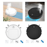 Maxbell Compact Robot Vacuum Carpet Cleaner 1800PA for Carpet Household Home Office white