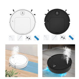 Maxbell Compact Robot Vacuum Carpet Cleaner 1800PA for Carpet Household Home Office white