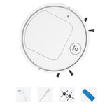 Maxbell Compact Robot Vacuum Carpet Cleaner 1800PA for Carpet Household Home Office white