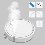 Maxbell Compact Robot Vacuum Carpet Cleaner 1800PA for Carpet Household Home Office white