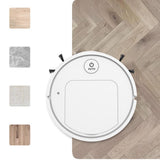 Maxbell Compact Robot Vacuum Carpet Cleaner 1800PA for Carpet Household Home Office white