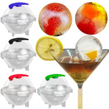 Maxbell DIY Ice Balls Mould Home Bar Party Cocktail Use Round Ball Ice Makers 10pcs